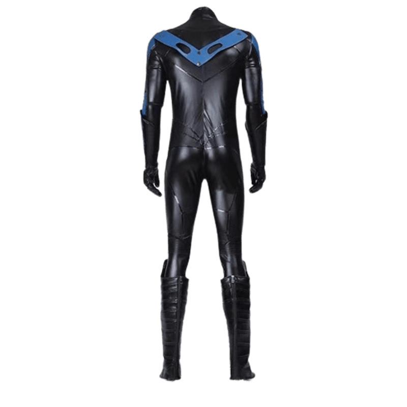 Custom Game Bat Arkham City Cosplay Costume Dick Grayson Bodysuit