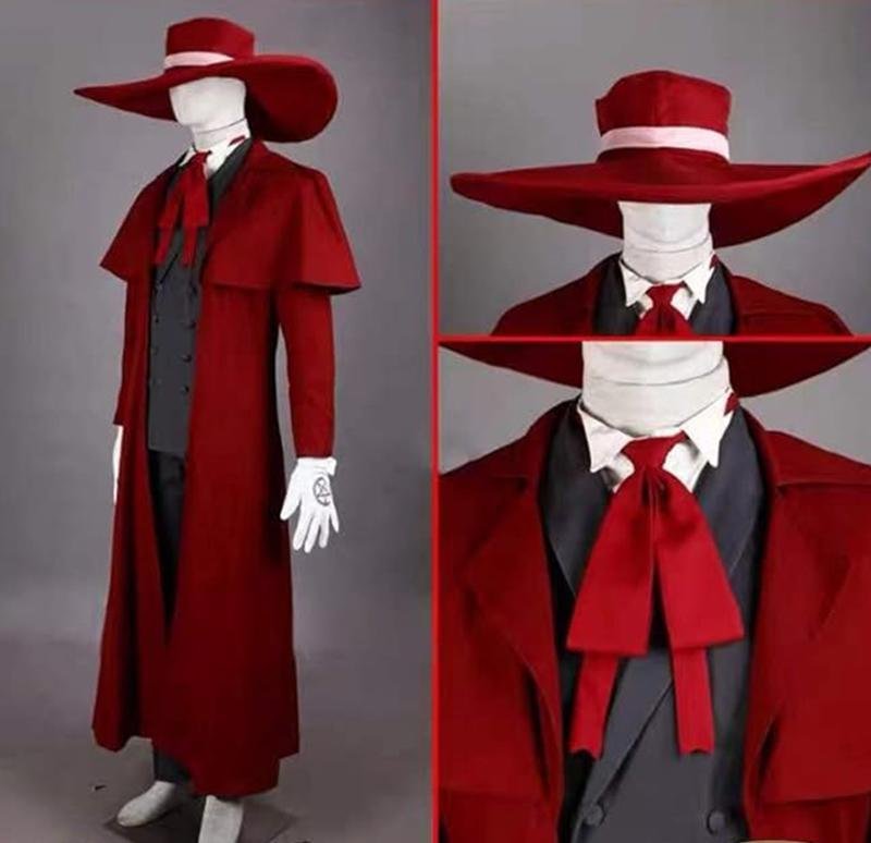Custom Made Hellsing Alucard Cosplay Costume (3)
