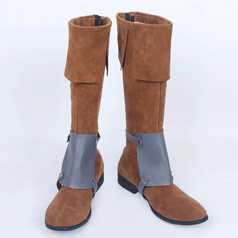 Custom Made Flynn Rider Cosplay Shoes