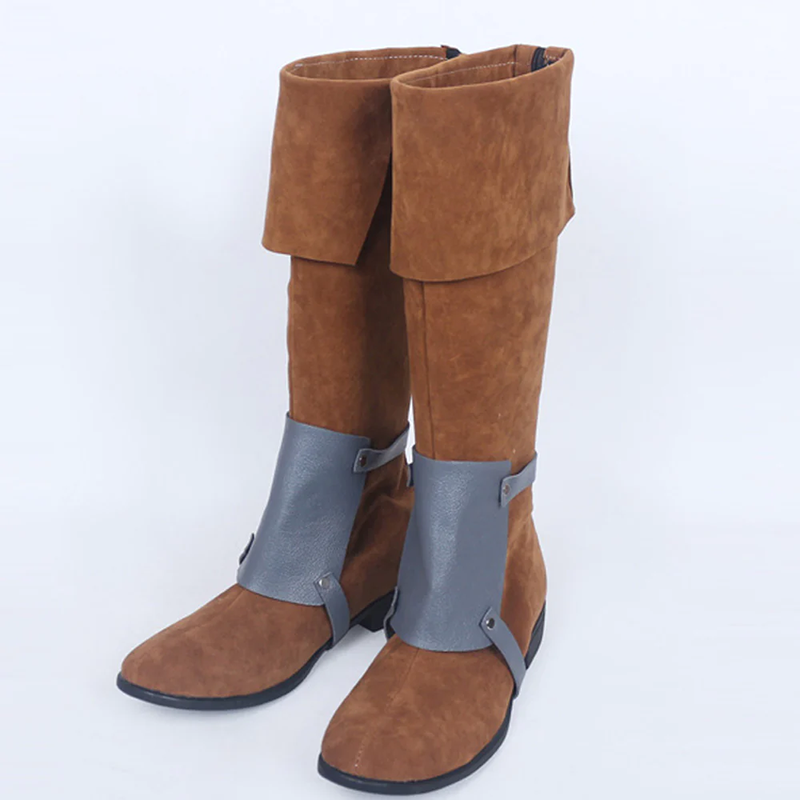 Custom Made Flynn Rider Cosplay Shoes