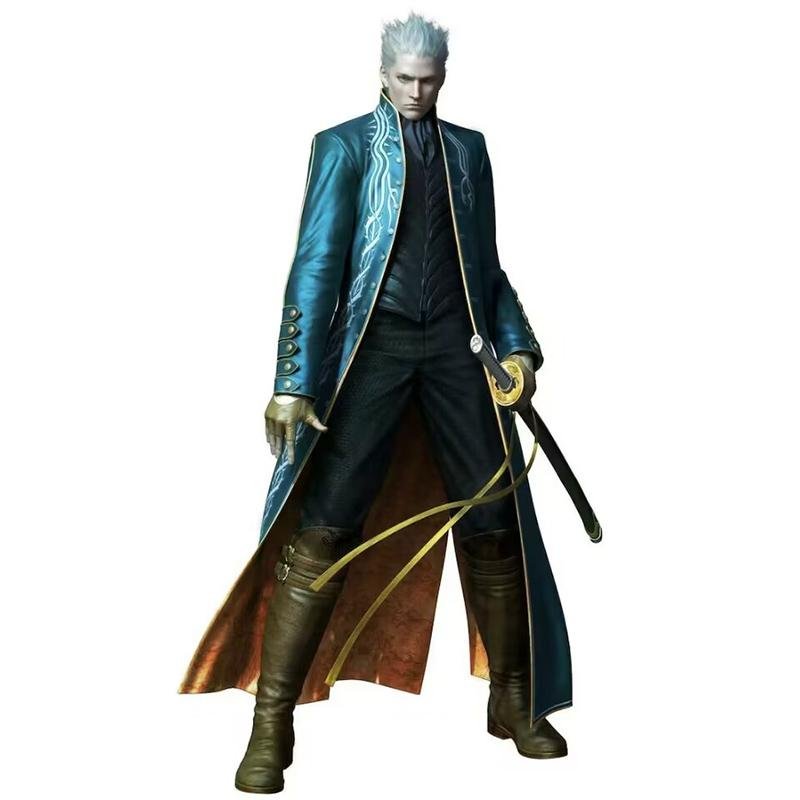 Custom Devil May Cry 3 Vergil Outfit Costume