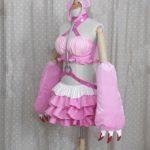 Custom Made Super Sonico Pink Bear Gloomy Racing Gk Ver Cosplay Costume (1)