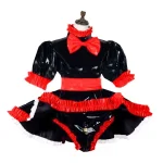 Tailor-made Sissy PVC Dress Lolita Style Lockable Costume