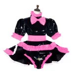 Tailor-made Sissy PVC Dress Lolita Style Lockable Costume (1)