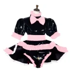 Tailor-made Sissy PVC Dress Lolita Style Lockable Costume (1)