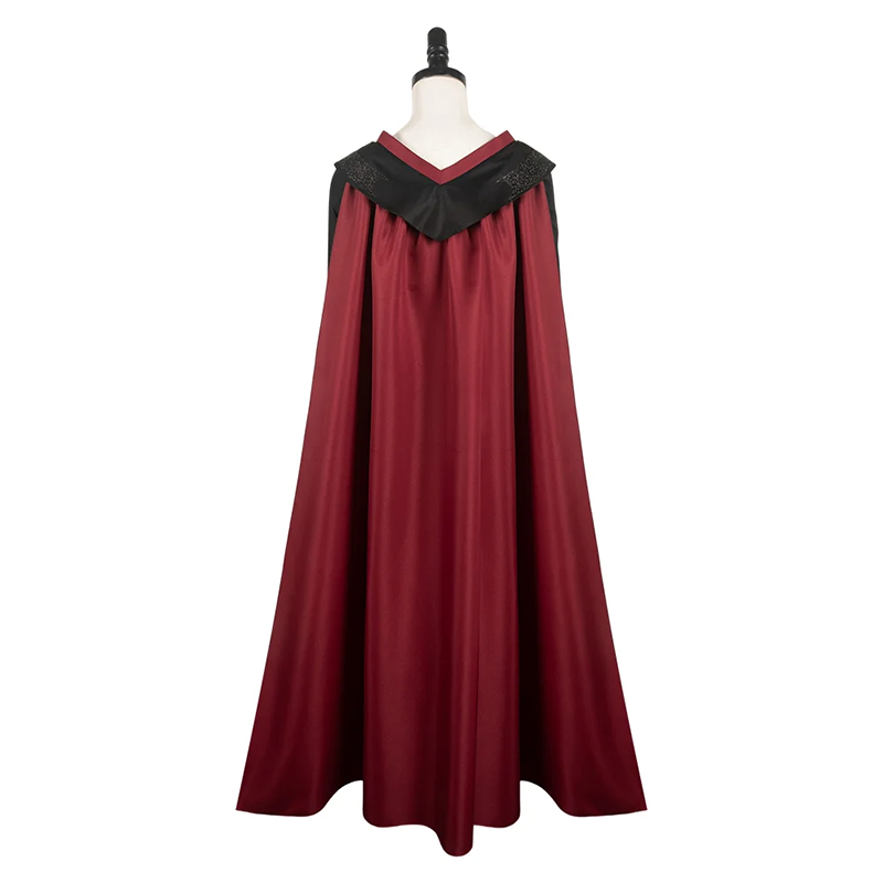 Custom House of The Dragon Rhaenyra Targaryen Setelan Jubah Costume (2)
