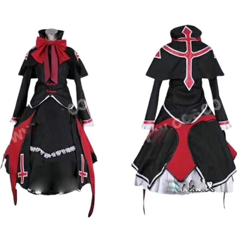 Custom BlazBlue Alter Memory Rachel Alucard Dress Lolita Cosplay Costume (2)