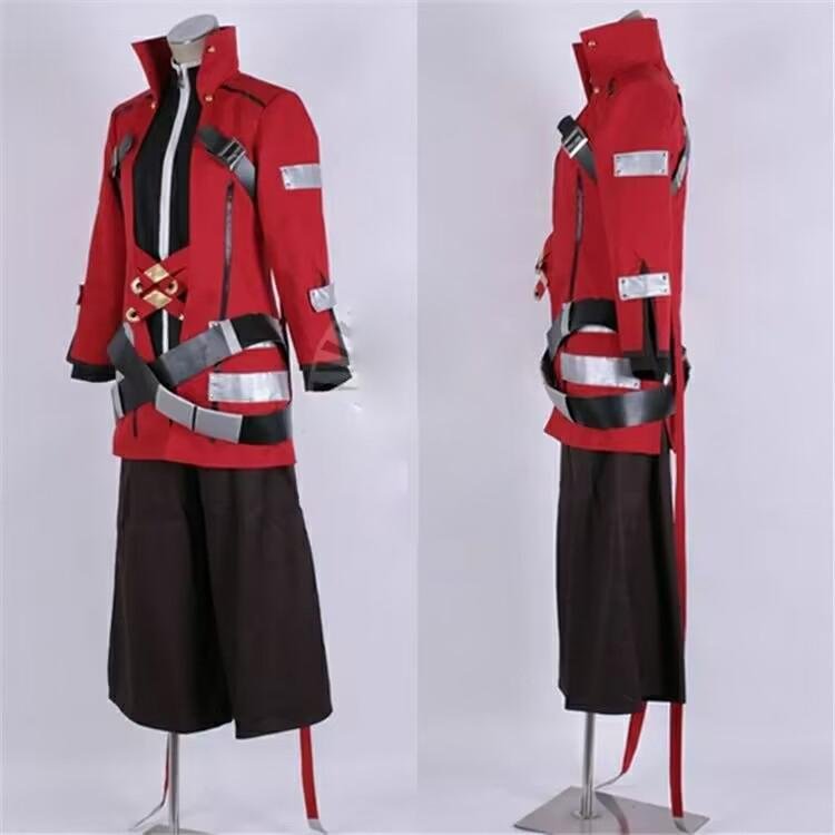 Custom Blazblue Ragna the Bloodedge Grim Reaper Cosplay Costume
