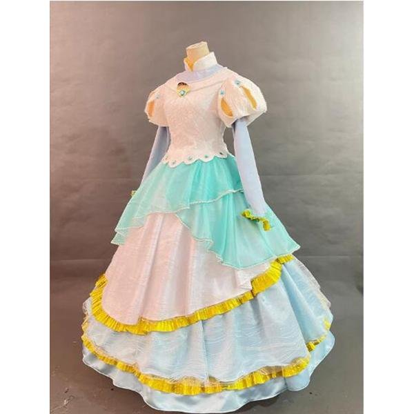 Princess Ariel Dress Cosplay Costume (3)