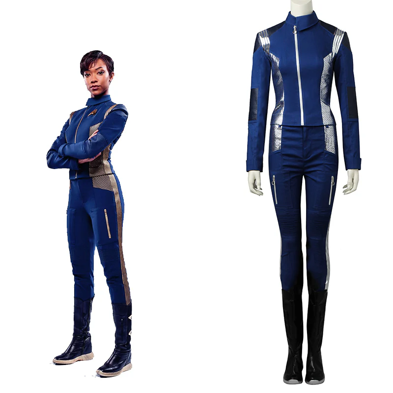Custom Made Michael Burnham Uniform With Boot Star Trek Discovery Cosplay Costume
