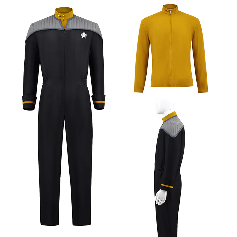 Custom Made Star Trek Voyager Command Uniform Costume for Adult (2)