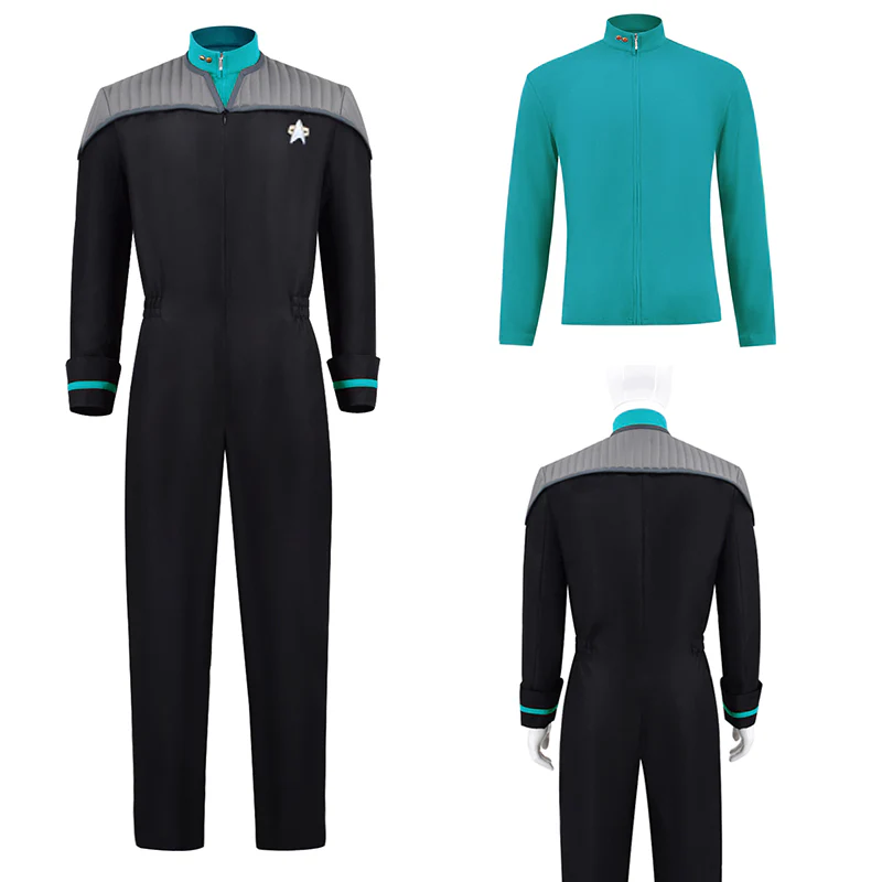 Custom Made Star Trek Voyager Command Uniform Costume for Adult (3)