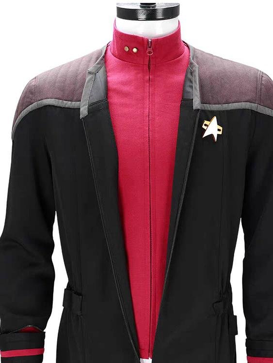 Custom Made Star Trek Voyager Command Uniform Costume for Adult (4)