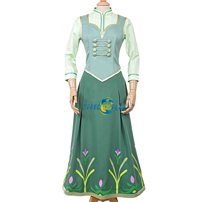 SpeedCosplay Custom Princess Anna Cosplay Dress Costume