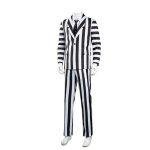 Custom Made Anime Beetle Juicee Costume Black and White Striped Suit (1)