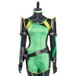 Custom Made Game Valorant Viper Cosplay Costume Jumpsuit (1)