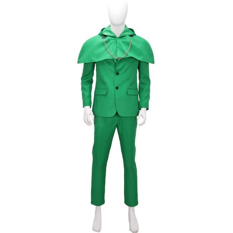 Custom Made Movie Dr. Victor Doctor Von Downy Doom Evil Cosplay Costume Green