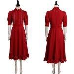 Custom Made Pearl Cosplay Costume Disguise for Adult Women Red Dress