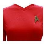 Custom Made Strange New Worlds Noonien Singh Erica Ortegas Top Red (1)
