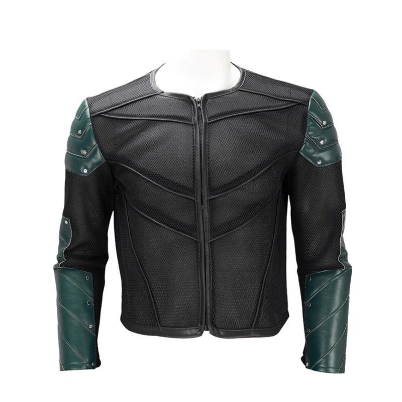 Custom Made The Arrow Season 5 Oliver Queen Cosplay Costume (5)