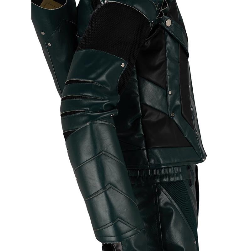 Custom Made The Arrow Season 5 Oliver Queen Cosplay Costume (7)