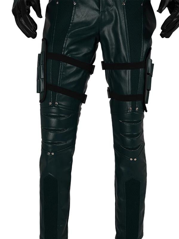 Custom Made The Arrow Season 5 Oliver Queen Cosplay Costume (9)