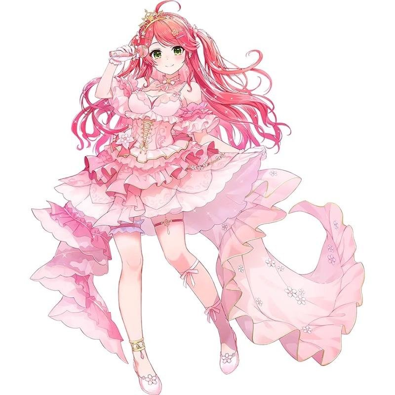 Custom Made Virtual Idol Sakura Witch Cosplay Costume for Birthday Celebration