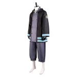 Custom Made Fire Force Season 3 Shinra Kusakabe Cosplay Costume (1)