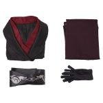 Custom Made Princess Rhaenyra Cosplay Costume Dark Red Robe Cloak (1)