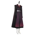 Custom Made Princess Rhaenyra Cosplay Costume Dark Red Robe Cloak (1)