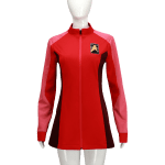 Custom Made Star Trek Duty Uniform Red Dress