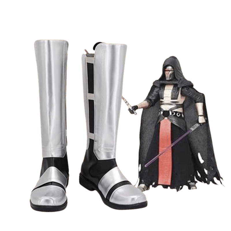 Custom Made Star Wars Darth Revan Cosplay Boots