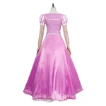 Custom Made Anime Tangled Princess Rapunzel Dress Cosplay Costume (1)
