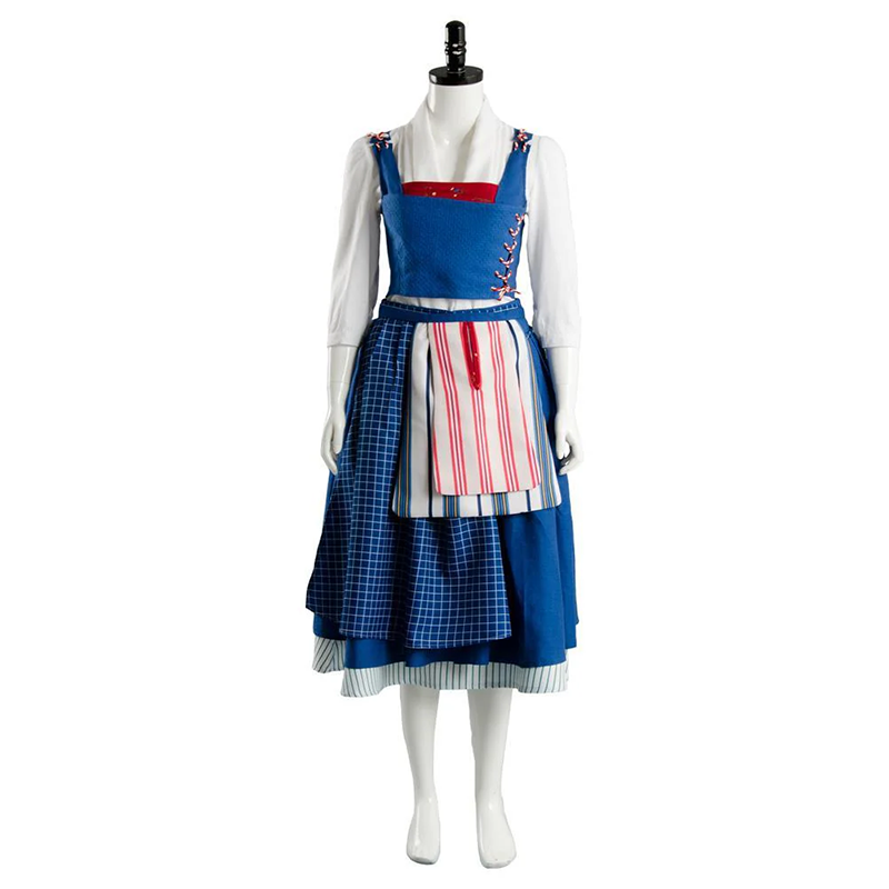 Custom Made Beauty And The Beast Belle Emma Watson Maid Dress Suits
