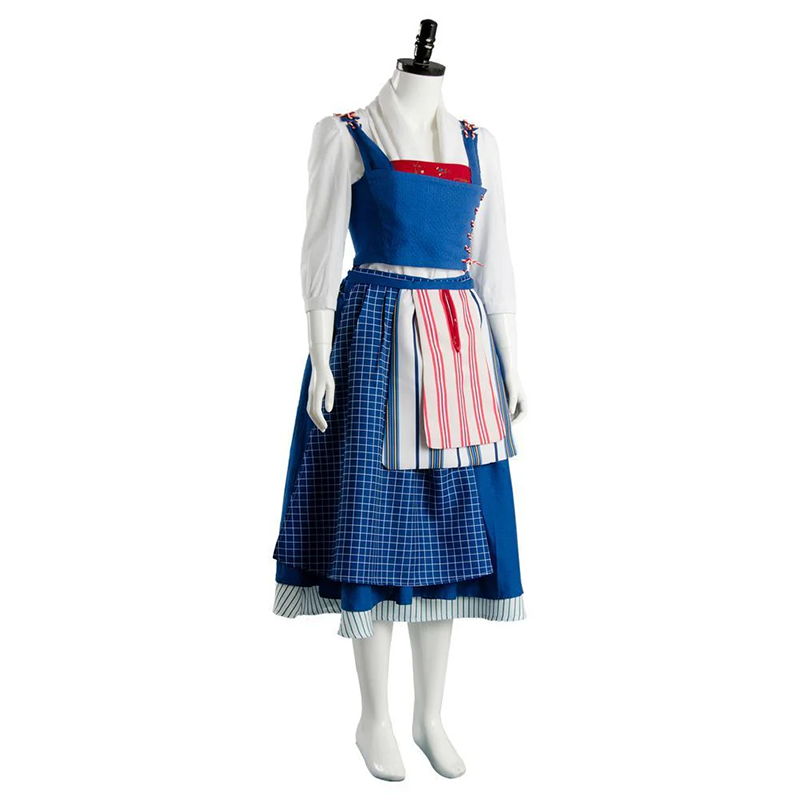 Custom Made Beauty And The Beast Belle Emma Watson Maid Dress Suits