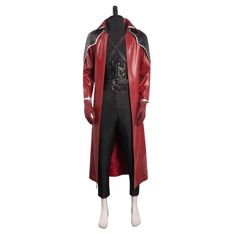 Custom Made Crisis Core Final Fantasy VII Reunion Genesis Rhapsodos Cosplay Costume
