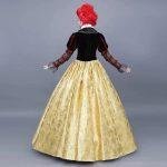 Custom Made Disney Alice Queen Dress The Red Queen of Hearts Alice in Wonderland Dress (1)