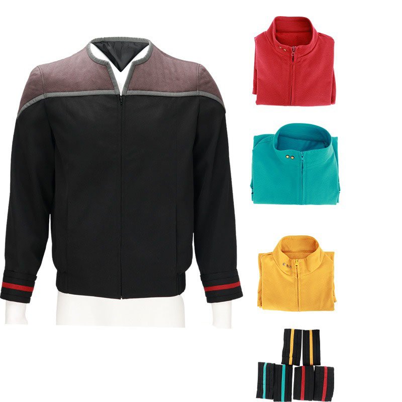 Custom Made Star Trek Nemesis Captain Cosplay Costume For Halloween (1-1)