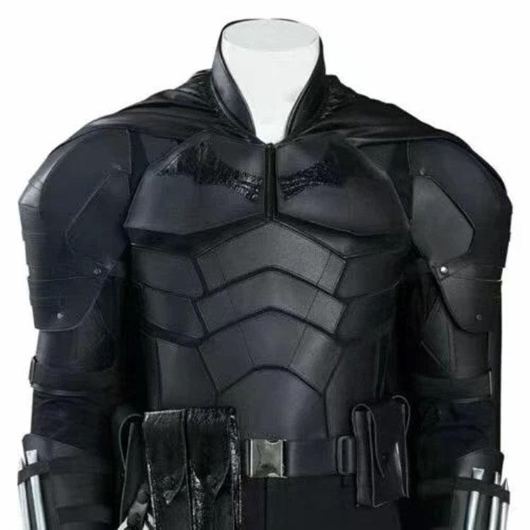 Custom Made Superhero Bruce Wayne Cosplay Costume with Cloak (2)
