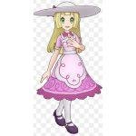 Pokemon Masters EX Series Cosplay Lillie Dresses Costume