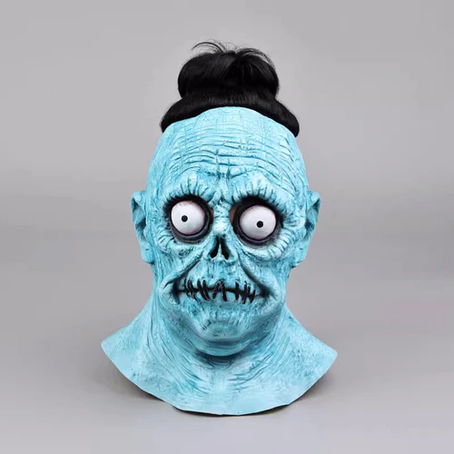 Custom Made Beetlejuice 1989 Shrinker Shrunken Head Bob Yellow Outfit (6)