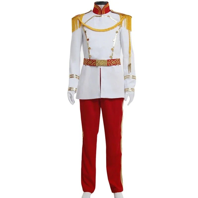 Custom Made Cinderella Prince Cosplay Costume For Adult Men