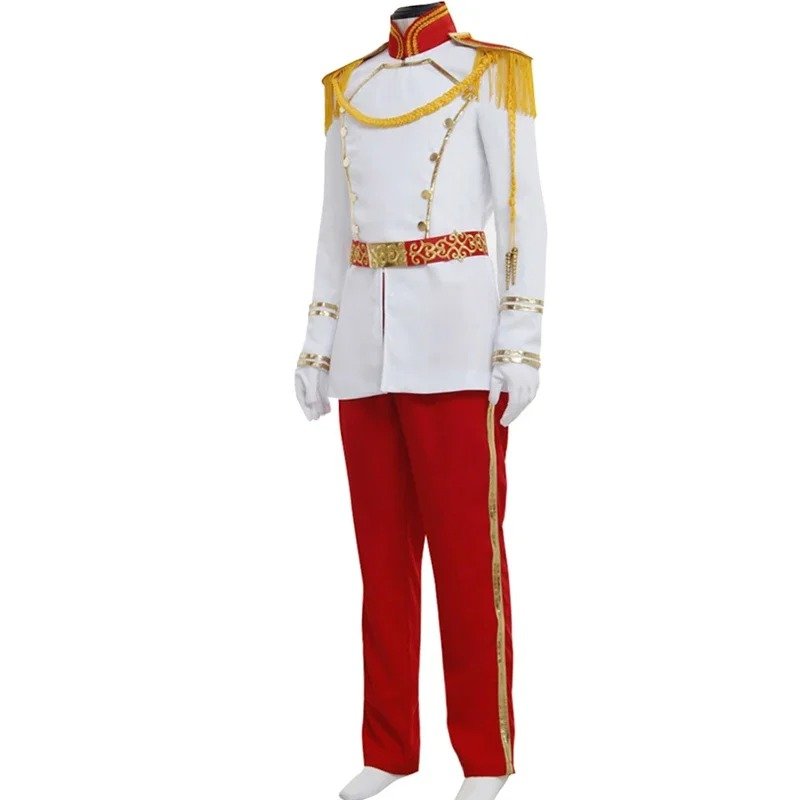 Custom Made Cinderella Prince Cosplay Costume For Adult Men (2)
