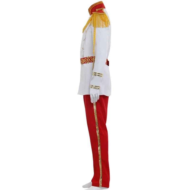 Custom Made Cinderella Prince Cosplay Costume For Adult Men (3)
