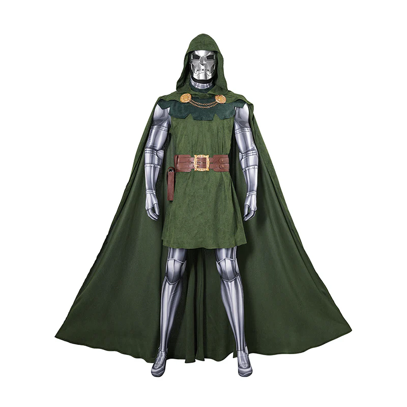 Custom Made Doctor Doom Cosplay Costume Classic Dr. Doom Comic Suits