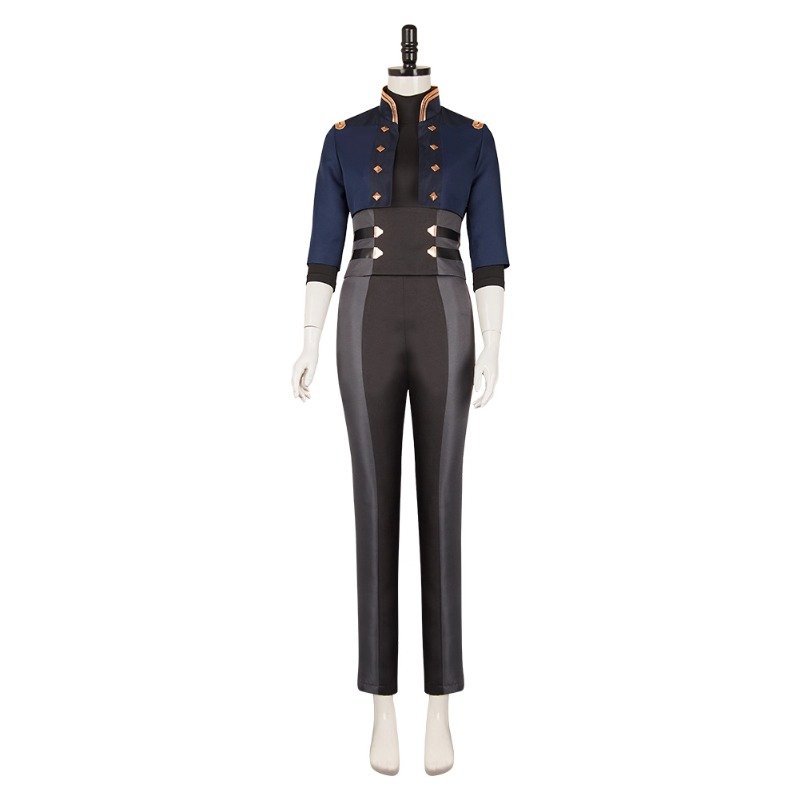Anime Arcane Caitlyn Cosplay Uniform