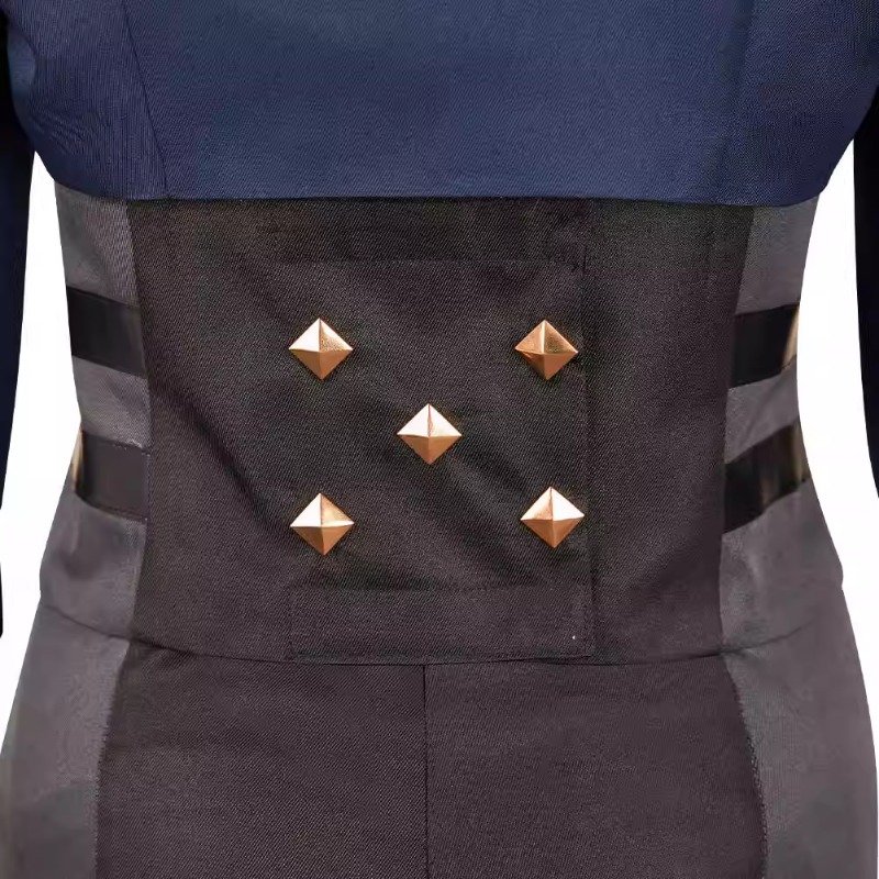 Anime Arcane Caitlyn Cosplay Uniform (10)