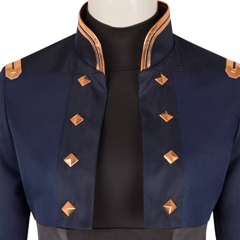 Anime Arcane Caitlyn Cosplay Uniform (4)