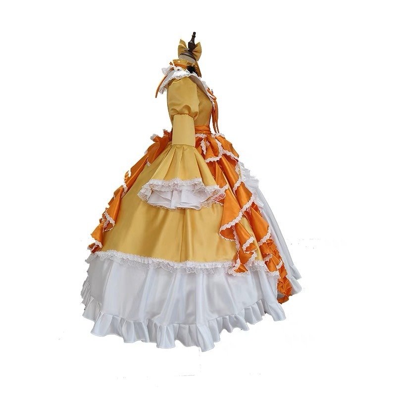 Custom Princess Rin Dress Kagamine Rin Daughter Of Evil Len Cosplay Costume (3)