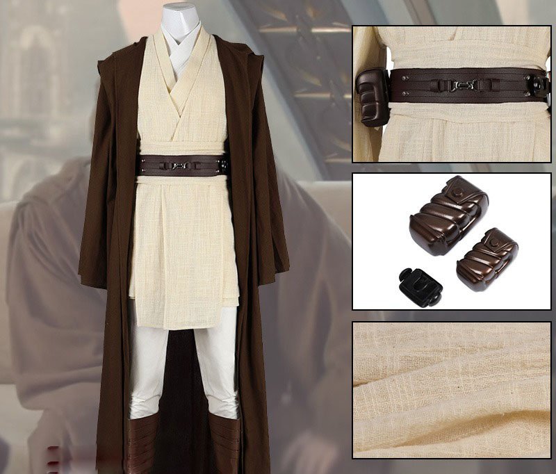 Obi-Wan Kenobi Robe Cosplay Costume (2)